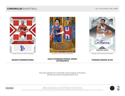 Panini - 2021/22 Chronicles Basketball (NBA) - Hobby Box