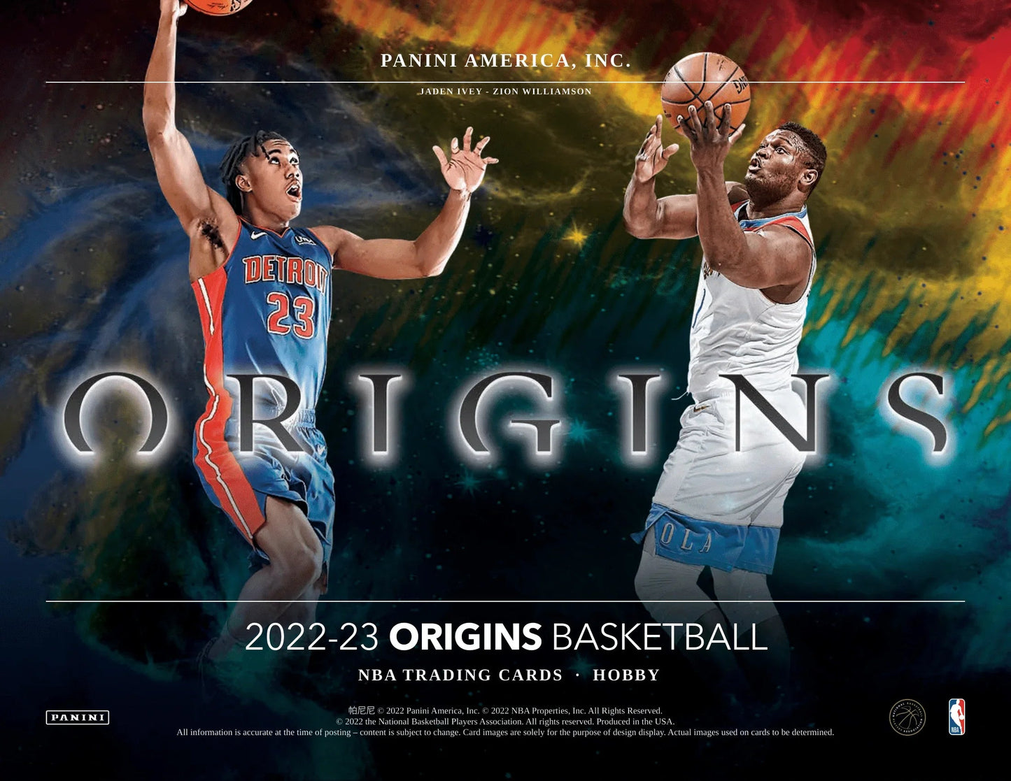 Panini - 2022/23 Origins Basketball (NBA) - Hobby Box