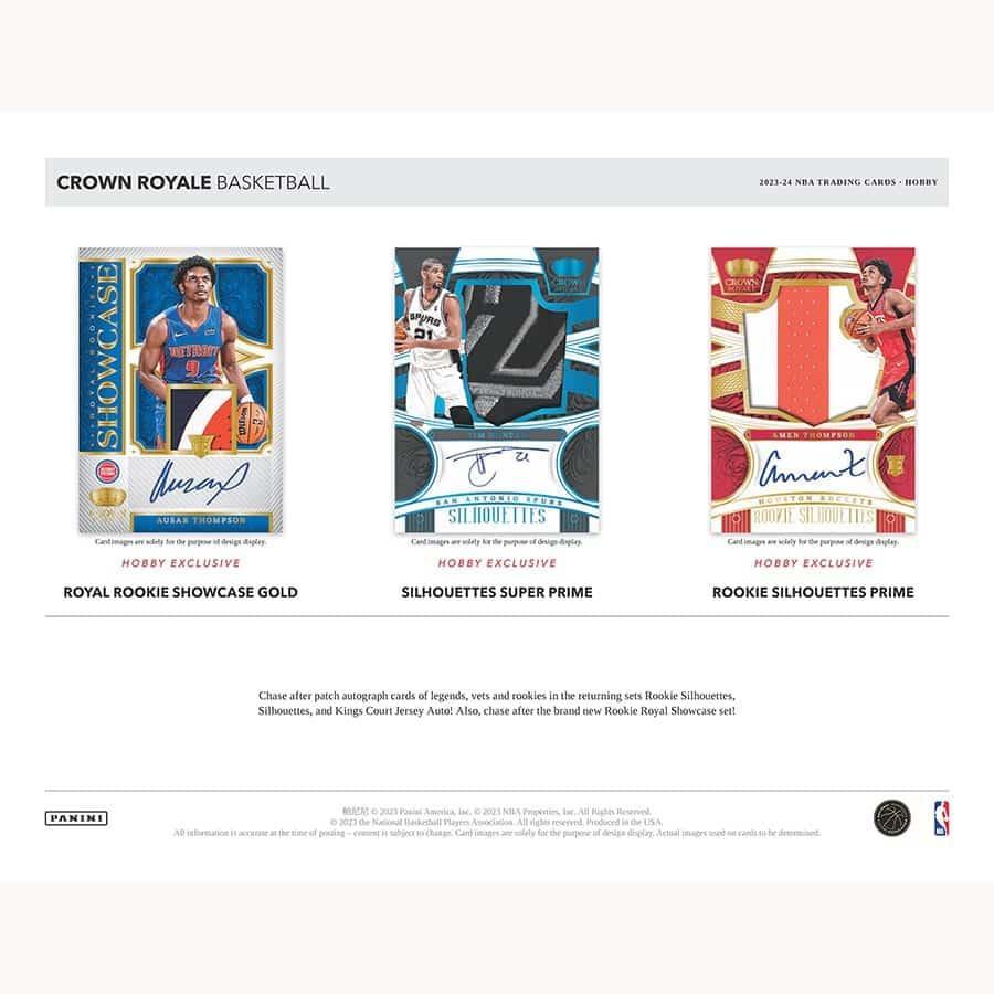 Panini - 2023/24 Crown Royale Basketball (NBA) - Hobby Box