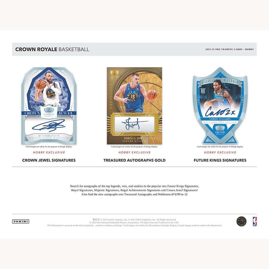 Panini - 2023/24 Crown Royale Basketball (NBA) - Hobby Box
