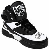 Patrick Ewing Signed Black/White Left Ewing Athletics HI OG Shoe BAS