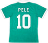 Pele New York Signed Green Soccer Jersey BAS