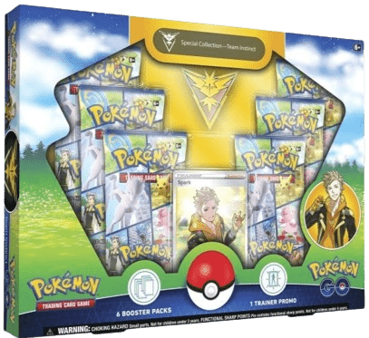 Pokemon Go Team Instinct Special Collection Box