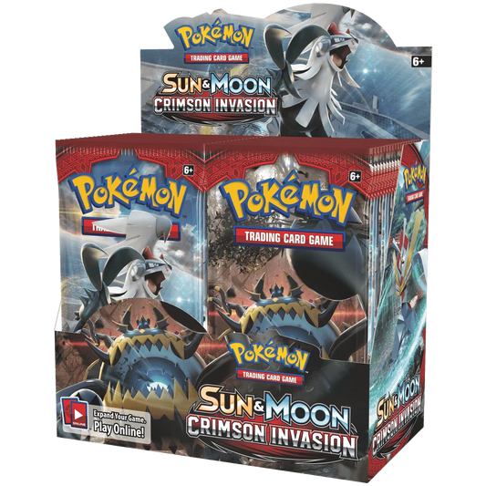 Pokemon TCG - Sun & Moon - Crimson Invasion - Booster Box (36X Packs)