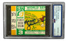 Reggie Jackson Signed Oakland A's 1972 World Series Gm 3 Ticket PSA/DNA Auto 10
