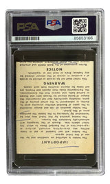 Reggie Jackson Signed Oakland A's 1972 World Series Gm 3 Ticket PSA/DNA Auto 10