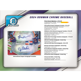 2024 Bowman Chrome Baseball HTA Choice 12 Box Case