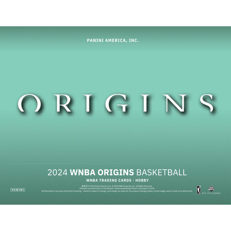 2024 Panini Origins Wnba Basketball Hobby Box
