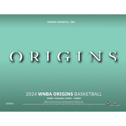2024 Panini Origins Wnba Basketball Hobby Box