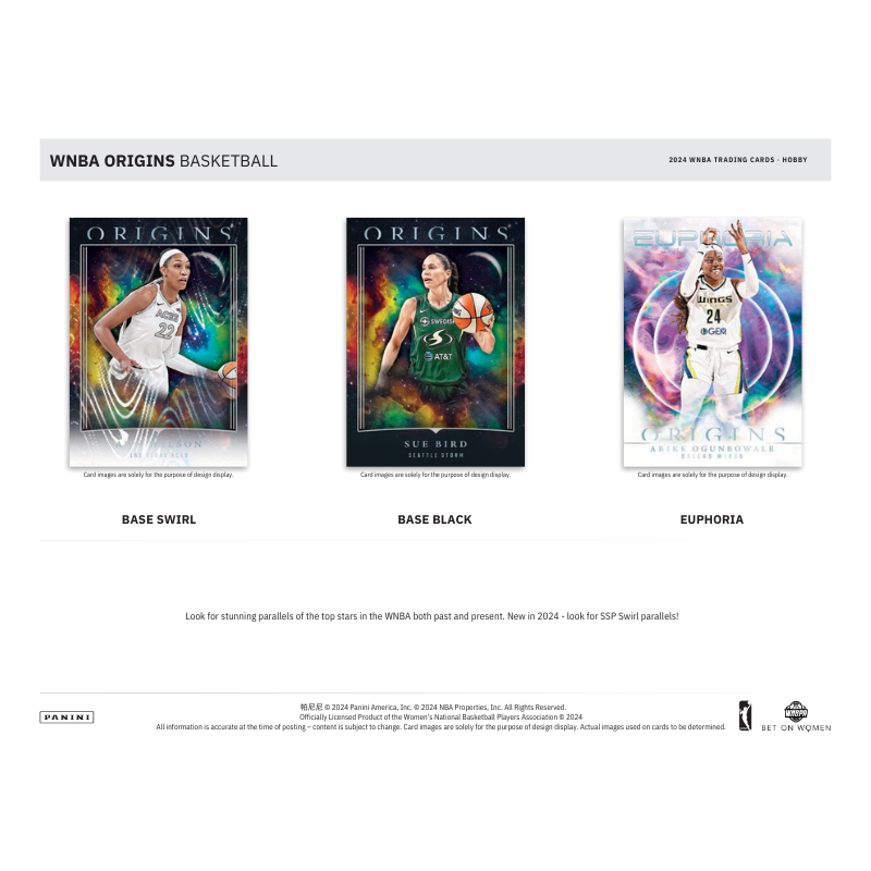 2024 Panini Origins Wnba Basketball Hobby Box