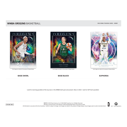 2024 Panini Origins Wnba Basketball Hobby Box