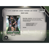 2023/24 Topps Stadium Club Chrome UEFA Soccer Hobby 12 Box Case