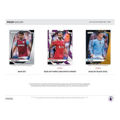 2024/25 Panini Prizm Epl Soccer Hobby Box