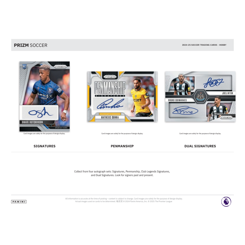 2024/25 Panini Prizm Epl Soccer Hobby Box