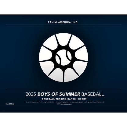 2025 Panini Boys Of Summer Baseball Hobby Box