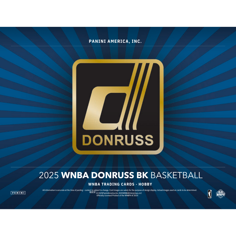 2025 Panini Donruss Wnba Basketball Hobby Box