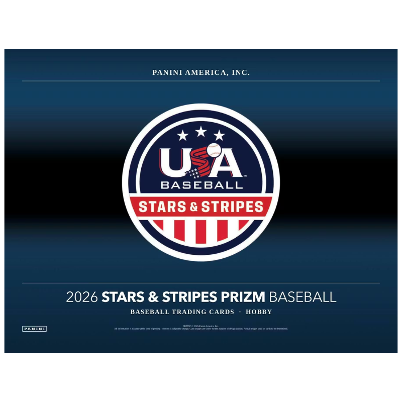 2026 Panini Usa Stars & Stripes Prizm Baseball Hobby Box