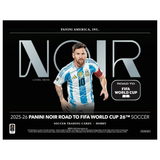 2025/26 Panini Noir Road to World Cup Soccer Hobby 3 Box Case