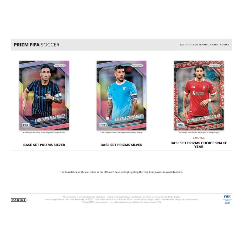 2025/26 Panini Prizm Fifa Soccer Choice Box