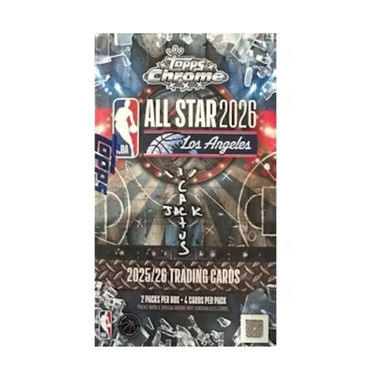 2025/26 Topps Chrome Cactus Jack Basketball X All Star Game Hobby Box