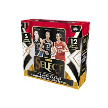 2025 Panini Select Wnba Basketball Hobby Box