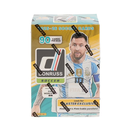 2025/26 Panini Donruss Road To Fifa World Cup 26 Soccer Hobby Blaster 20 Box Case