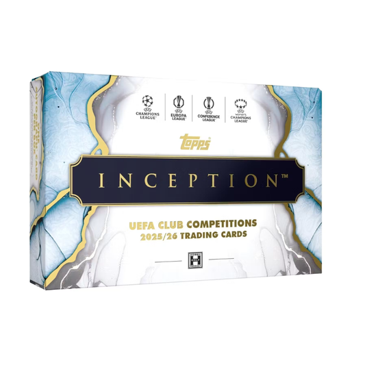 2025/26 Topps Inception Uefa Club Competitions Soccer Hobby Box