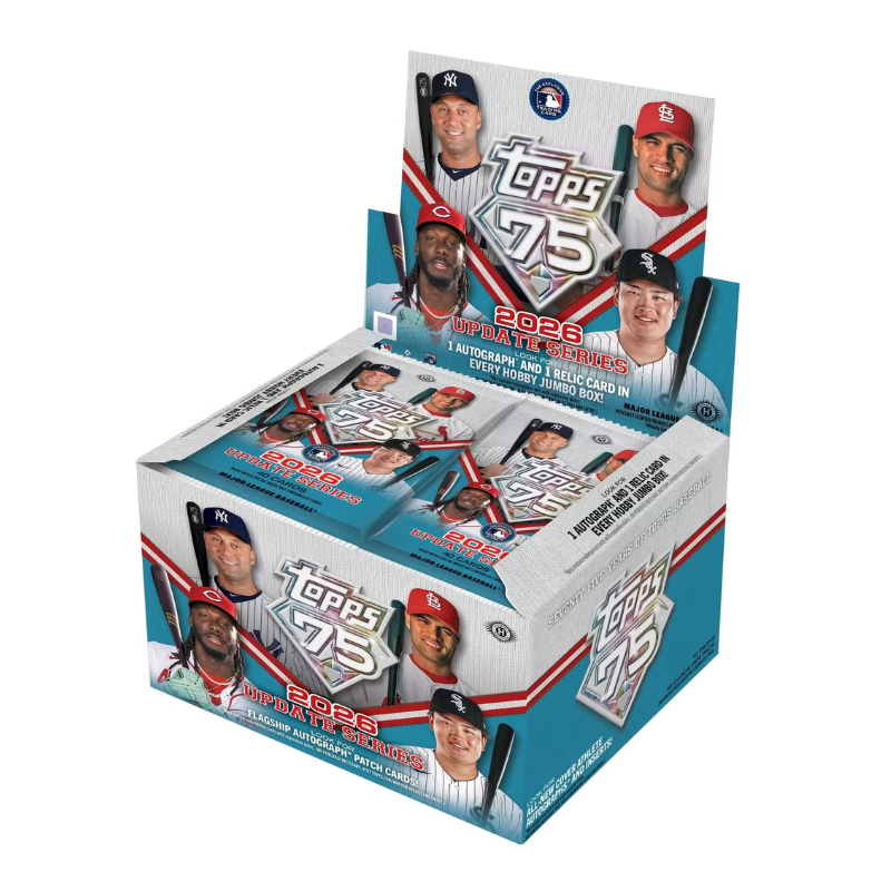 2026 Topps Update Series Baseball Jumbo 6 Box Case