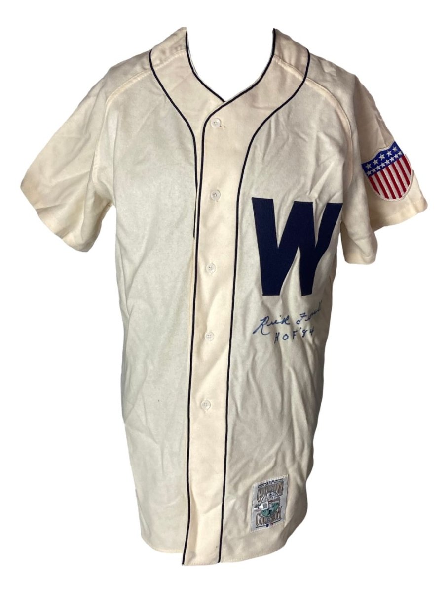 Rick Ferrell Signed Washington Senators Cooperstown Collection Jersey HOF 84 BAS