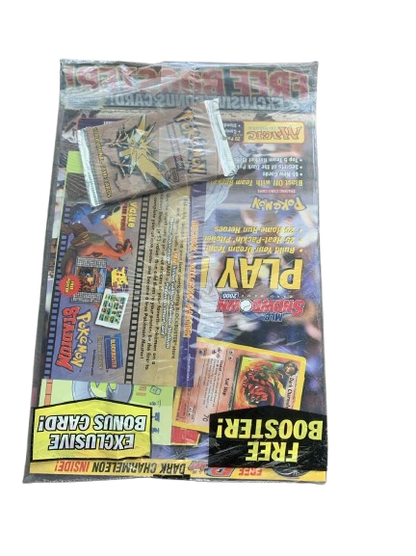 Top Deck Magazines (Wotc) - May 2000 No. 6 Sealed With Fossil Booster Pack & Dark Charmeleon Promo
