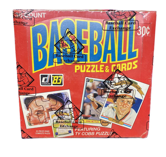 1983 Donruss Baseball Wax Box (Bbce Wrapped)