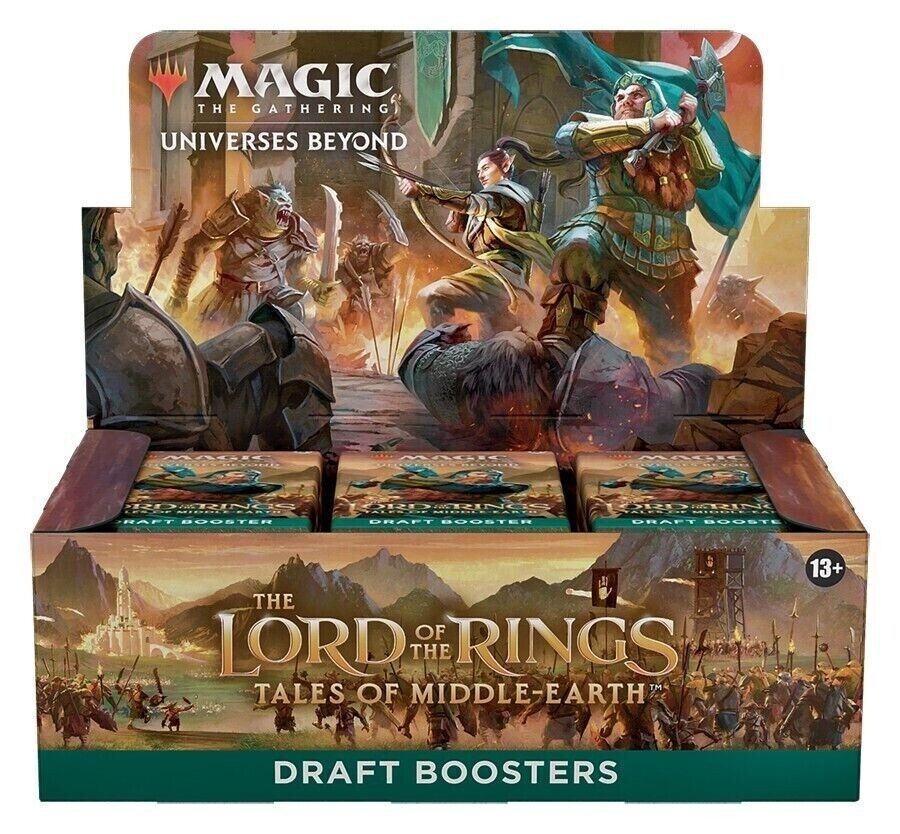 Draft Booster Box Lord Of The Rings Tales Of Middle Earth
