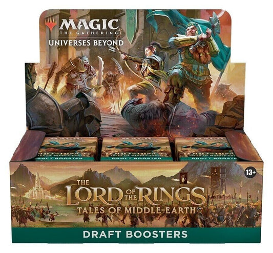Draft Booster Box Lord Of The Rings Tales Of Middle Earth