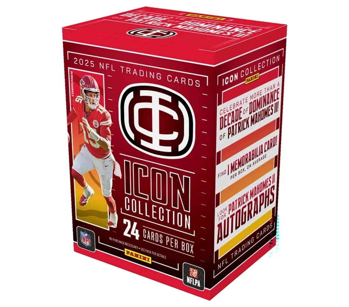 2025 Icon Collection Patrick Mahomes Blaster 20 Box Case