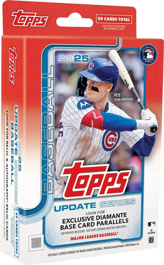 2025 Topps Update Series Baseball Hanger 64 Box Case