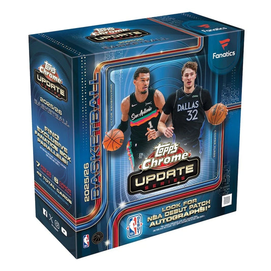 2025-26 Topps Chrome Update Basketball Mega Box