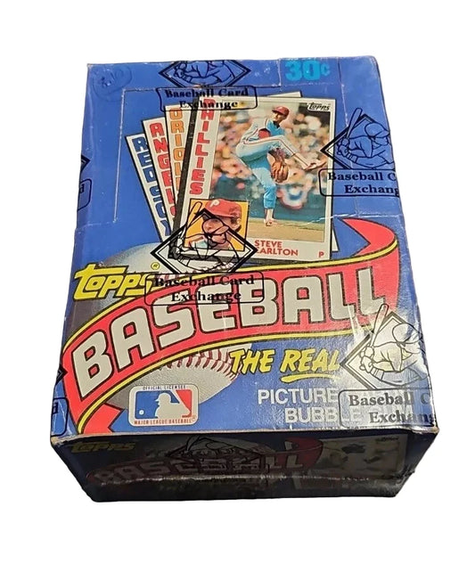 1984 Topps Baseball Wax Box (Bbce Wrapped)