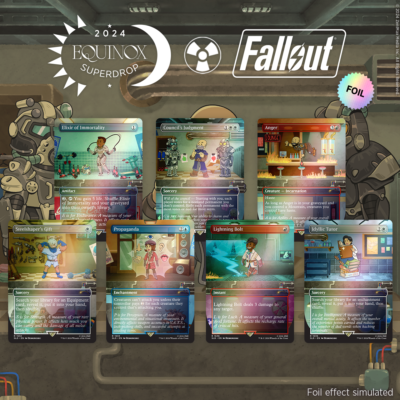 Secret Lair Drop: Secret Lair X Fallout: S.P.E.C.I.A.L. - Rainbow Foil Edition