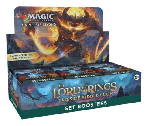 Set Booster Box Lord Of The Rings Tales Of Middle Earth