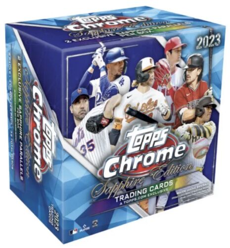2023 Topps Chrome Sapphire Hobby Box