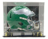 Saquon Barkley Signed Eagles FS Kelly Green Replica Speed Helmet BAS w/ Case