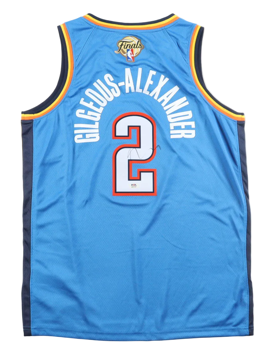 Shai Gilgeous-Alexander Signed Autographed Nike Official Jersey (PSA)