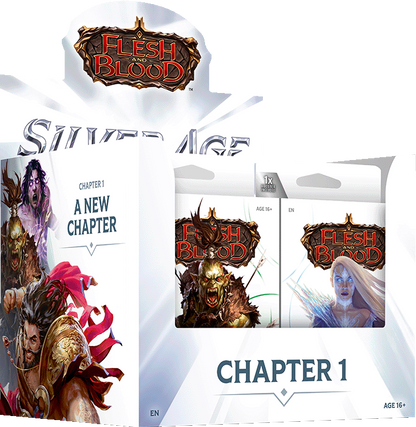 Flesh And Blood TCG - Silver Age - Chapter 1 - Counter Display Unit (10X Decks)