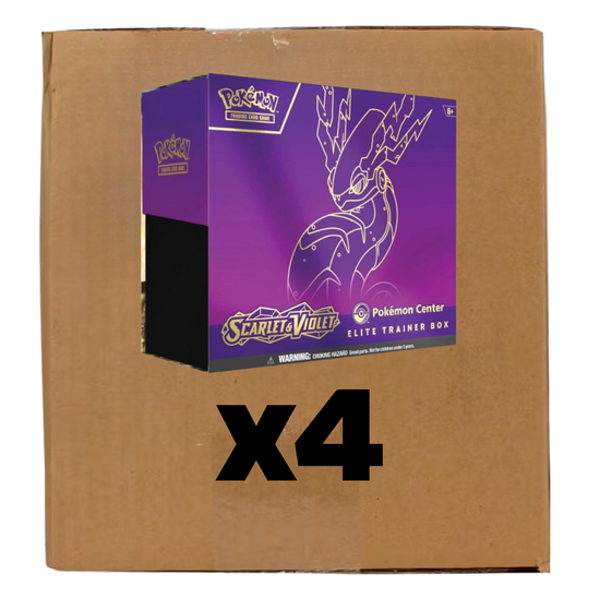 Sealed Case Scarlet & Violet Miraidon Pc Etb - Sv1