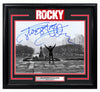 Sylvester Stallone Signed Framed 16x20 Rocky B&W Art Museum Photo ASI
