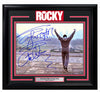 Sylvester Stallone Signed Framed 16x20 Rocky Art Museum Photo ASI