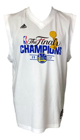 Stephen Curry Signed Warriors Adidas Basketball Jersey 2017 Champions JSA