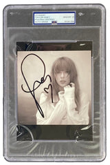 Taylor Swift Signed RARE HEART Tortured Poets Department CD Insert PSA Auto Gem MT 10