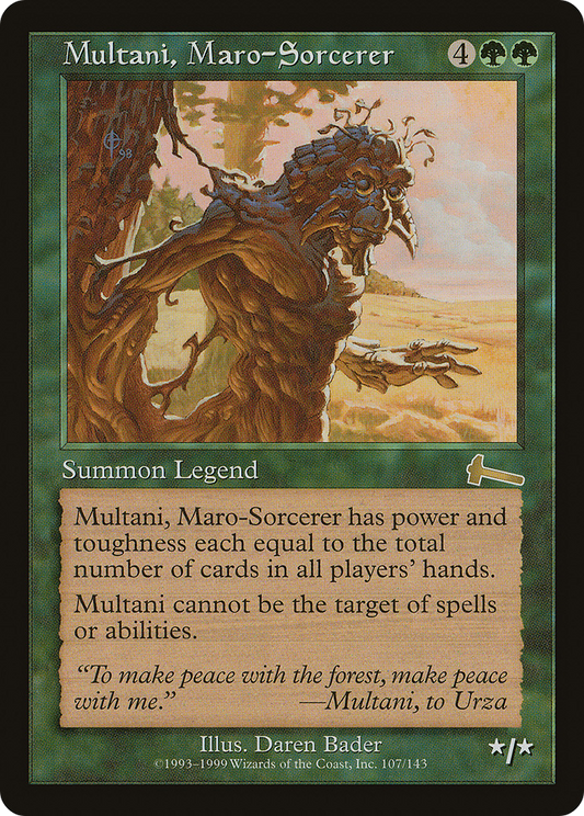 Multani, Maro-Sorcerer - Urza's Legacy (Ulg)