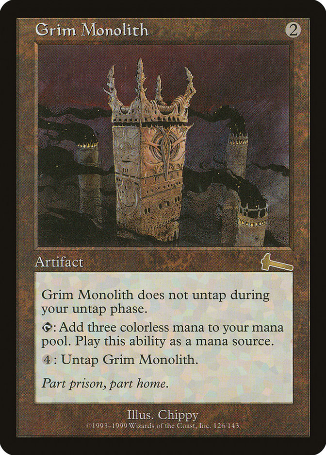 Grim Monolith - Urza's Legacy (Ulg)